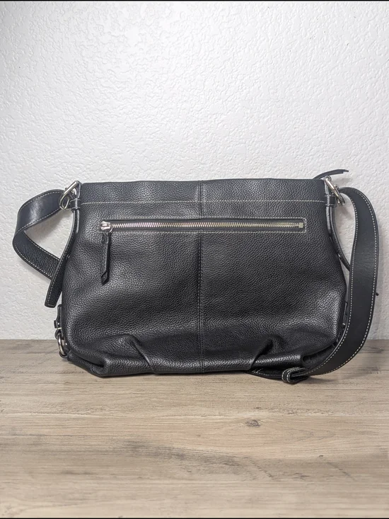 Coach Leather Pebble Black Shoulder bag K1276-F15064 - Picture 2 of 16